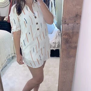 Lush size medium shirt dress with pockets